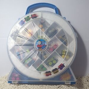 Thomas The Train &Friends Minis Collectors Playwheel Carry case 16 Engines